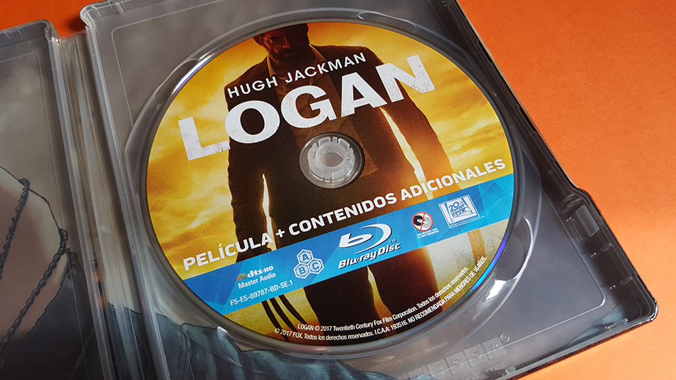 Fotografías del Steelbook de Logan en Blu-ray 18