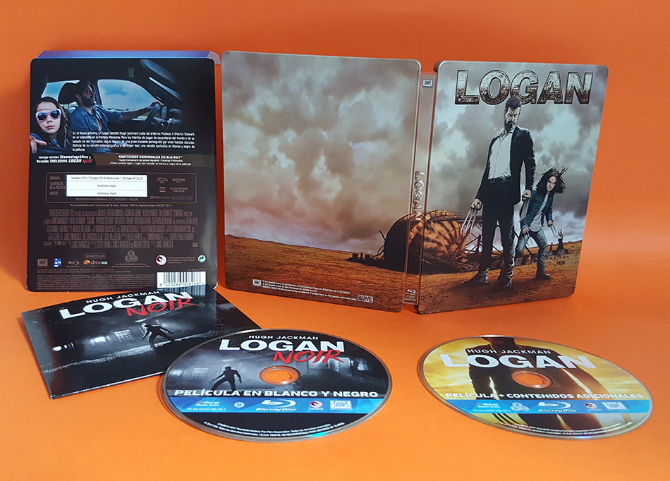 Fotografías del Steelbook de Logan en Blu-ray 24