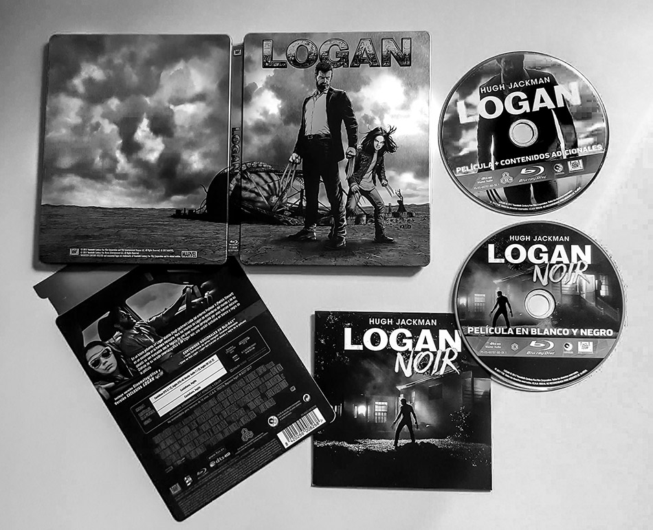 Fotografías del Steelbook de Logan en Blu-ray 25