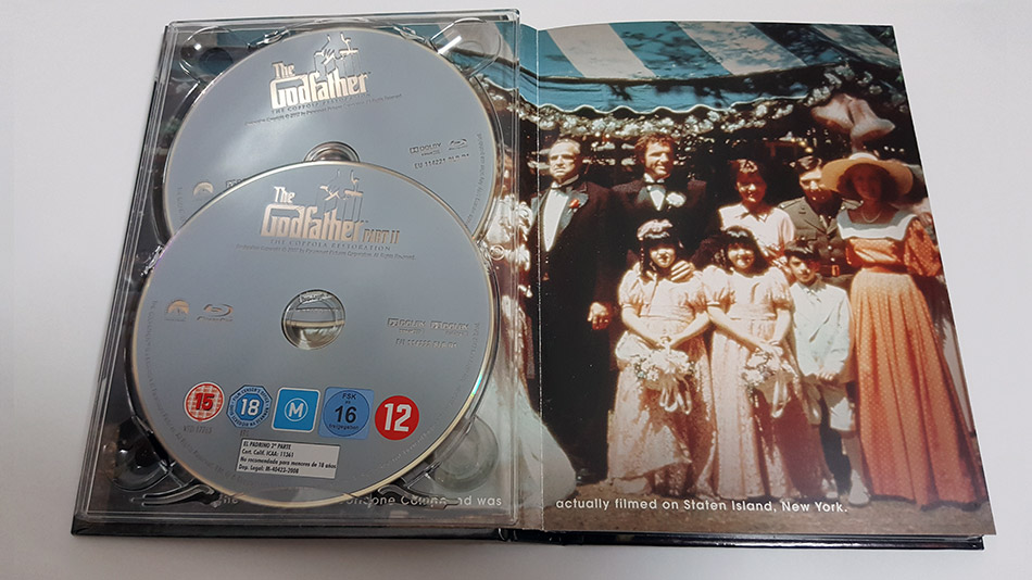 Digibook con la Trilogía El Padrino en Blu-ray 10