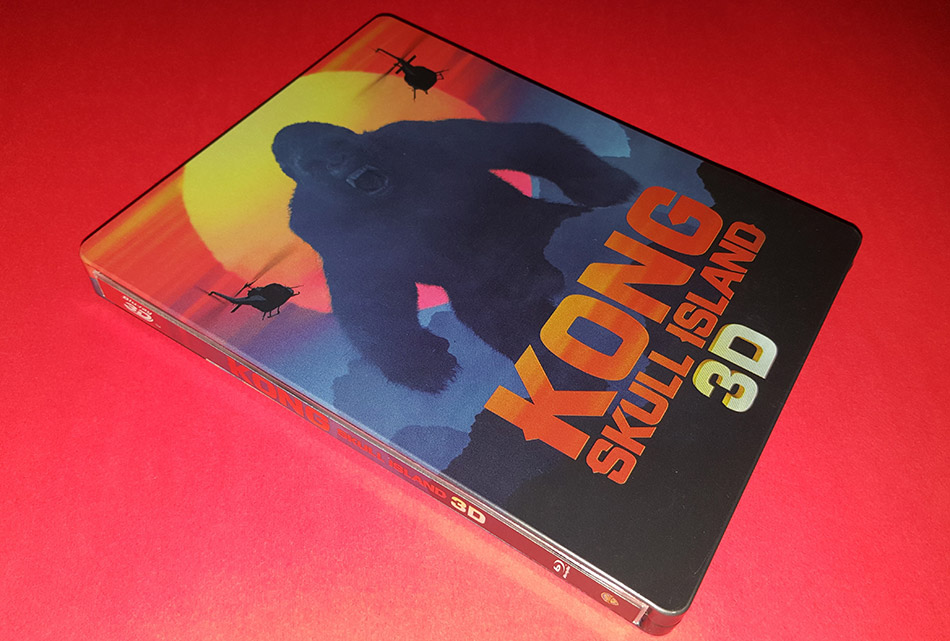 Fotografías de Steelbook de Kong: La Isla Calavera en Blu-ray 3D y 2D 8