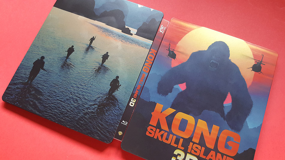 Fotografías de Steelbook de Kong: La Isla Calavera en Blu-ray 3D y 2D 17