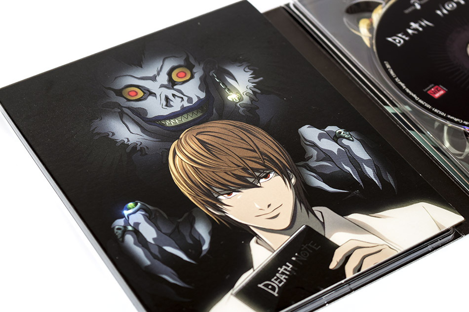 Fotografías de la edición coleccionista de la serie Death Note en Blu-ray 13