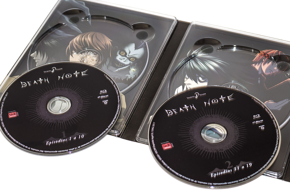Fotografías de la edición coleccionista de la serie Death Note en Blu-ray 14