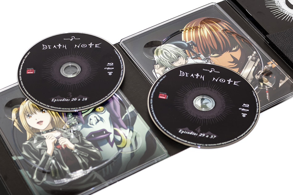 Fotografías de la edición coleccionista de la serie Death Note en Blu-ray 15