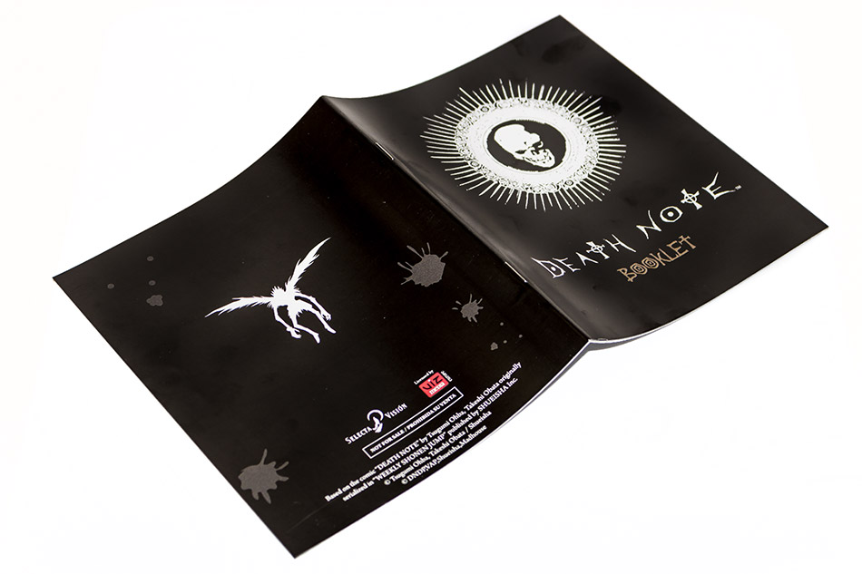 Fotografías de la edición coleccionista de la serie Death Note en Blu-ray 17