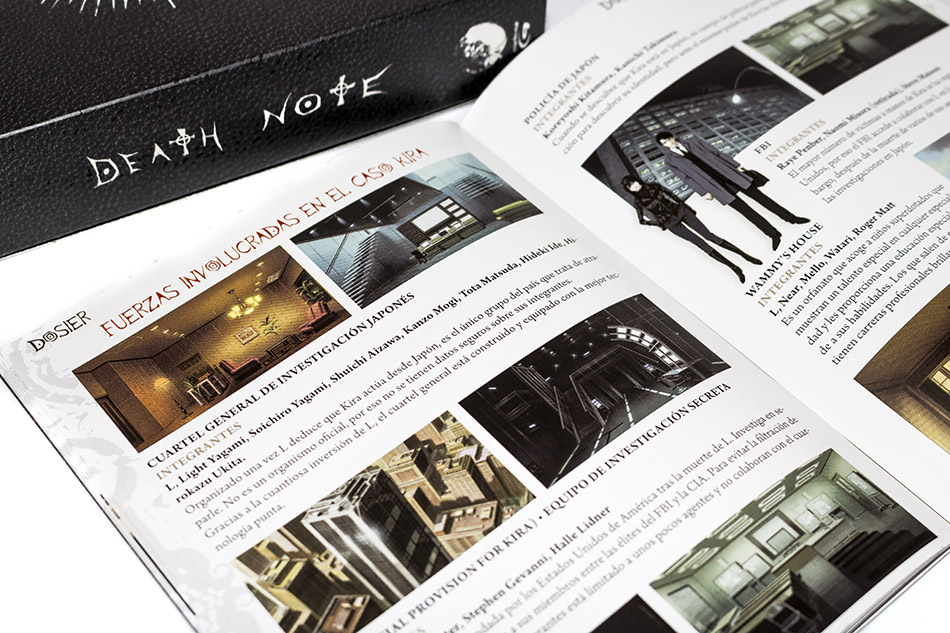 Fotografías de la edición coleccionista de la serie Death Note en Blu-ray 24