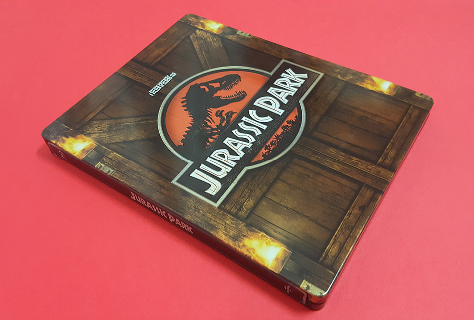 Fotografías del Steelbook de Jurassic Park en Blu-ray (Zavvi) 7