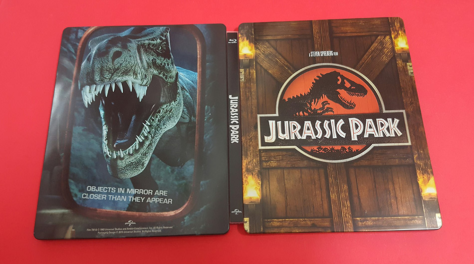 Fotografías del Steelbook de Jurassic Park en Blu-ray (Zavvi) 16