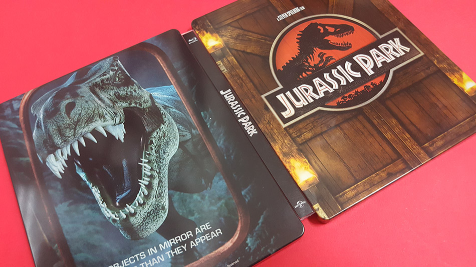 Fotografías del Steelbook de Jurassic Park en Blu-ray (Zavvi) 17