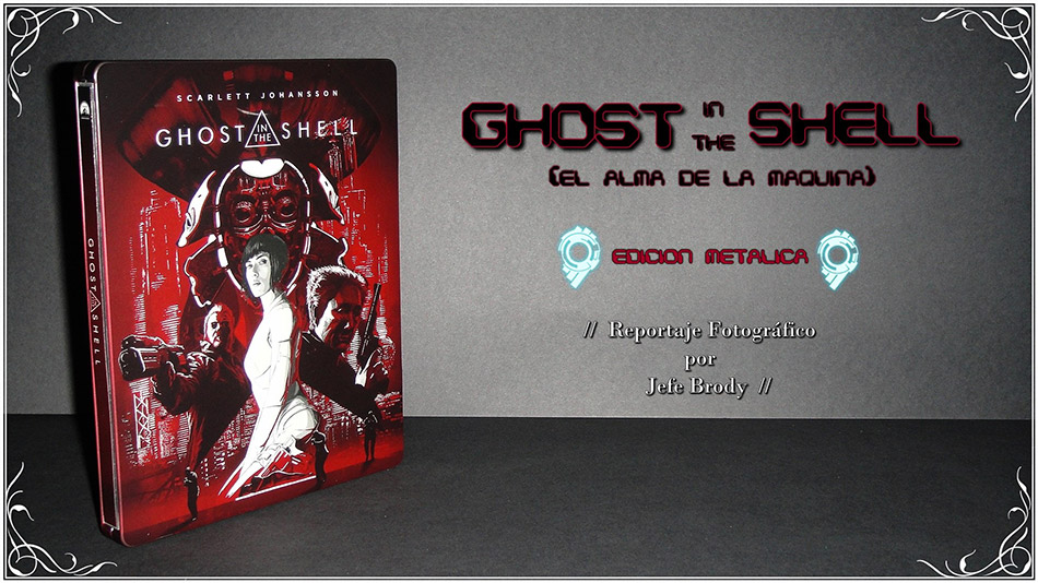 Fotografías del Steelbook de Ghost in the Shell: El Alma de la Máquina Blu-ray 1