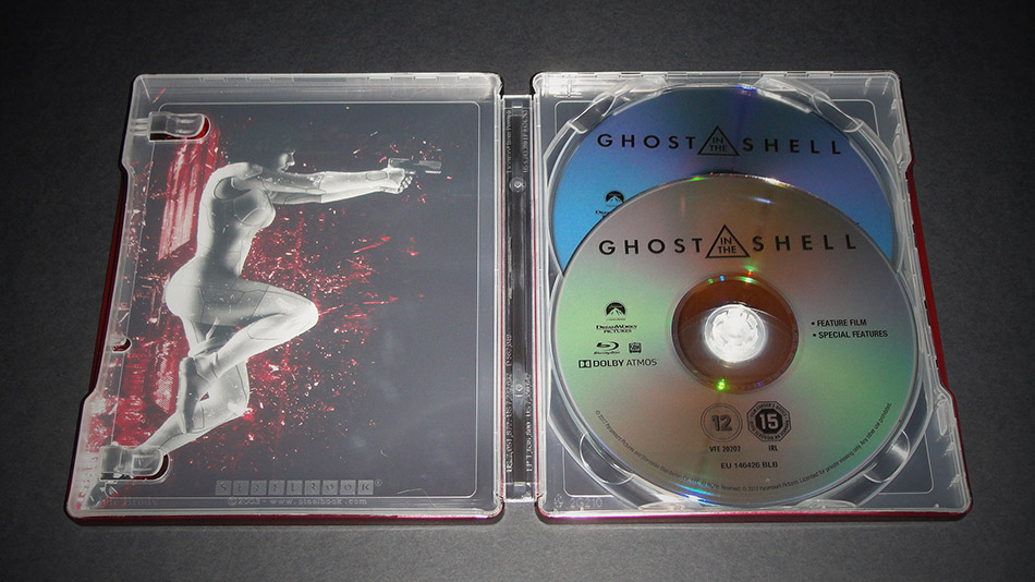 Fotografías del Steelbook de Ghost in the Shell: El Alma de la Máquina Blu-ray 12