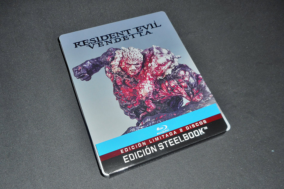 Fotografías del Steelbook de Resident Evil: Vendetta en Blu-ray 2