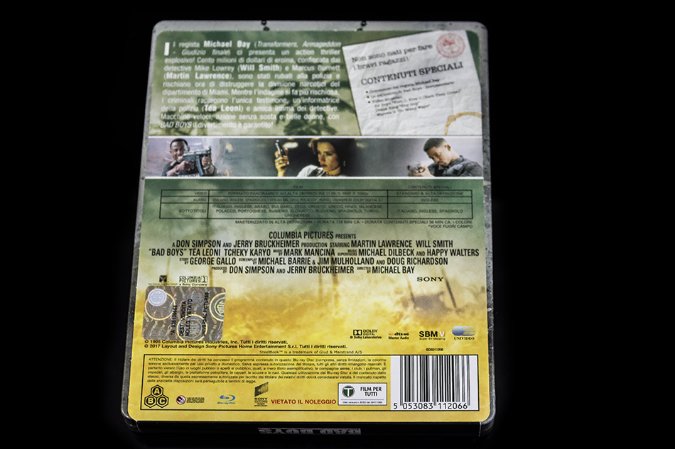 Fotografías del Steelbook de Dos Policías Rebeldes en Blu-ray (Italia) 6