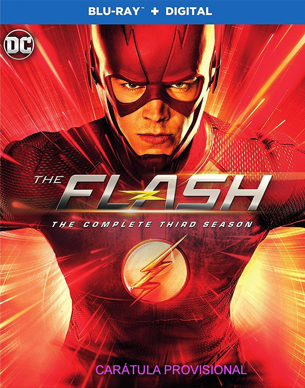 Anuncio oficial del Blu-ray de Flash - Tercera Temporada 1