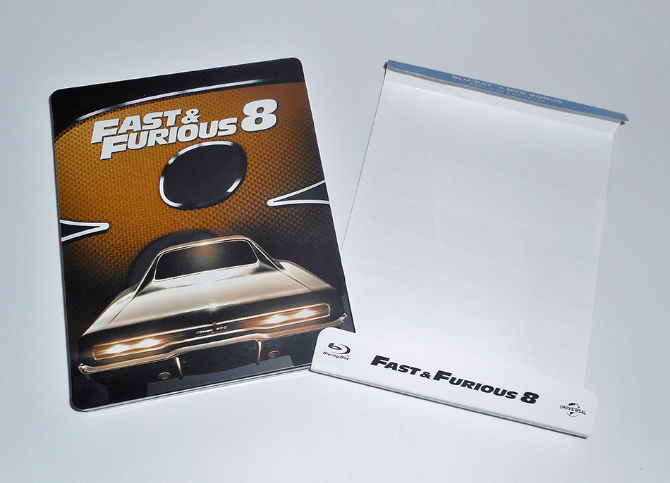 Fotografías del Steelbook de Fast & Furious 8 en Blu-ray (El Corte Inglés) 4