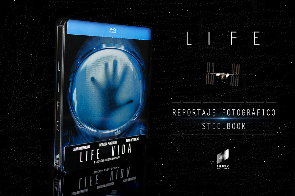 Fotografías del Steelbook de Life (Vida) en Blu-ray 1