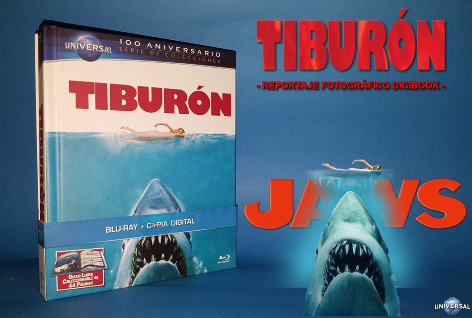 Fotografías del Digibook de Tiburón en Blu-ray 1
