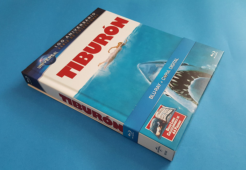 Fotografías del Digibook de Tiburón en Blu-ray 2