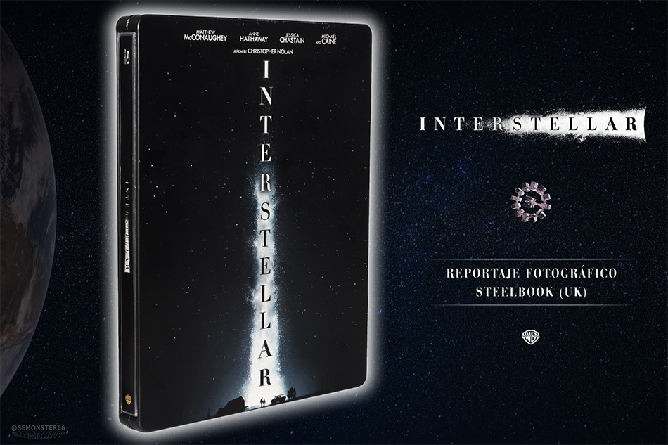 Fotografías del Steelbook de Interstellar en Blu-ray (UK) 1