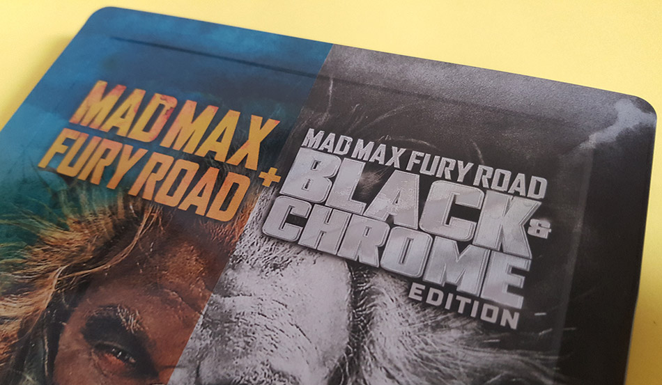 Fotografías del Steelbook de Mad Max: Furia en la Carretera Black & Chrome en Blu-ray (Zavvi) 8