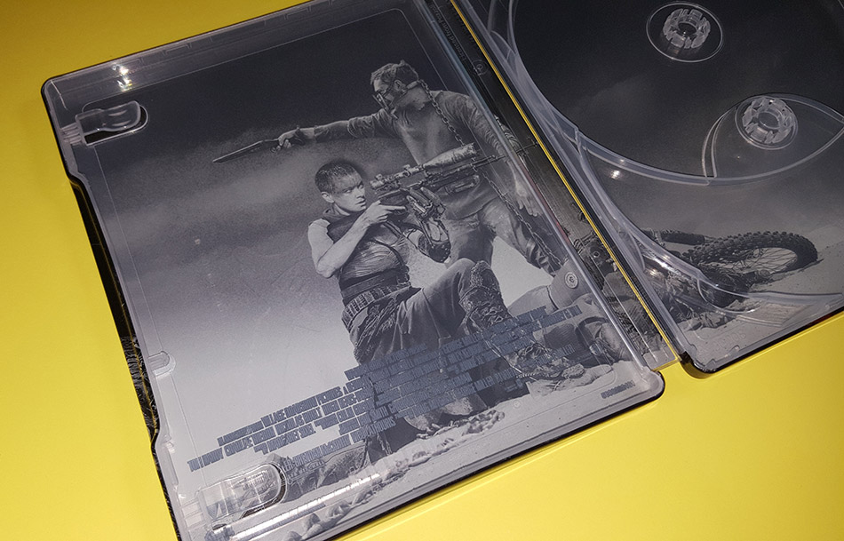Fotografías del Steelbook de Mad Max: Furia en la Carretera Black & Chrome en Blu-ray (Zavvi) 20