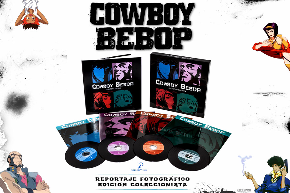 Fotografías de la edición coleccionista de Cowboy Bebop en Blu-ray 1