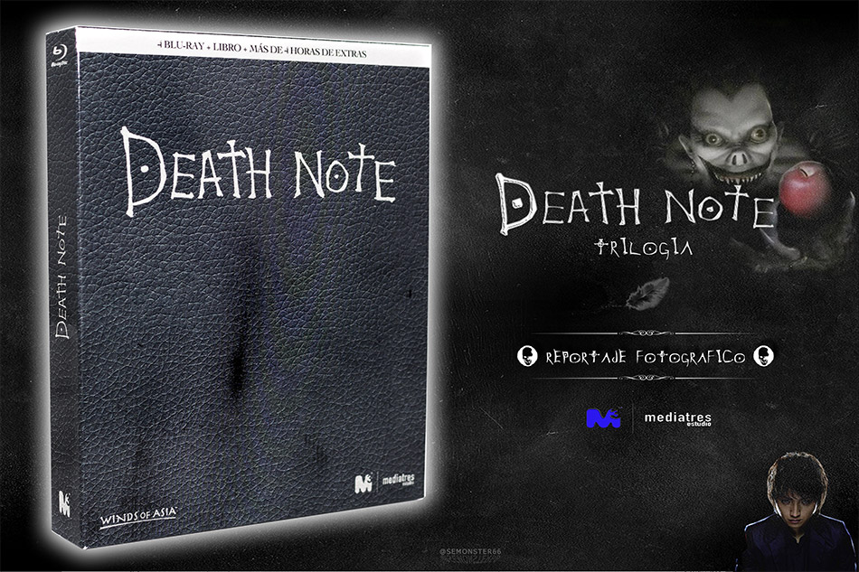 Fotografías del Digipak con la Trilogía Death Note en Blu-ray 1