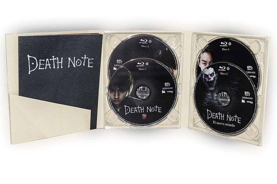 Fotografías del Digipak con la Trilogía Death Note en Blu-ray 12