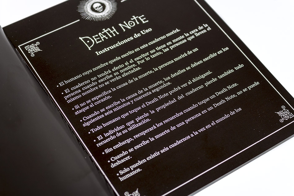 Fotografías del Digipak con la Trilogía Death Note en Blu-ray 15