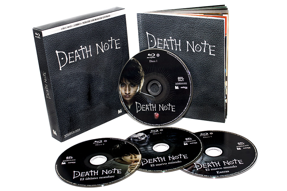 Fotografías del Digipak con la Trilogía Death Note en Blu-ray 21