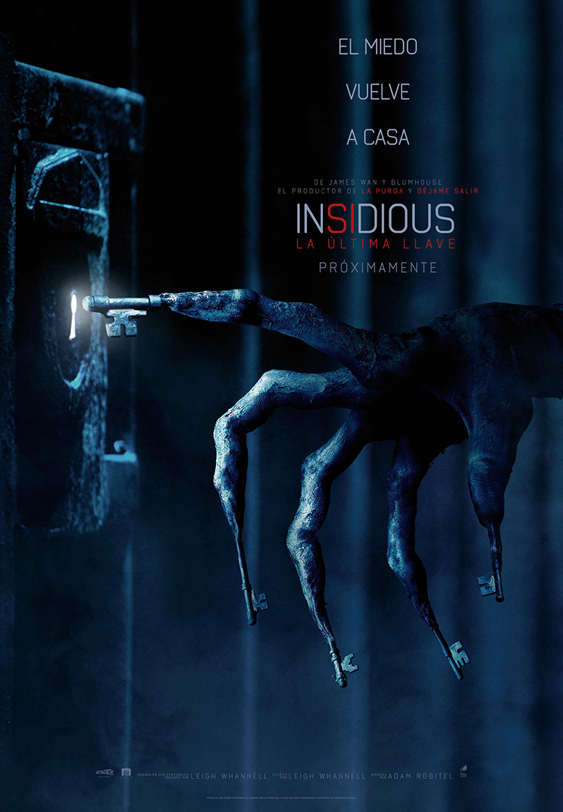 Tráiler y teaser póster de Insidious: La Última Llave