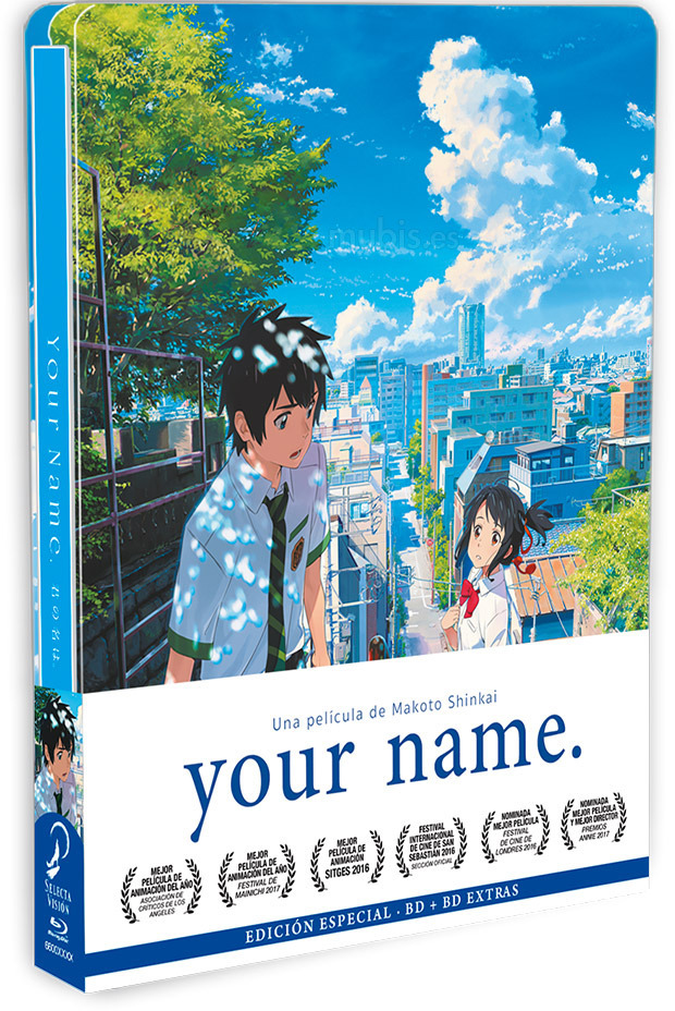 your name. - Edición Metálica Blu-ray 2
