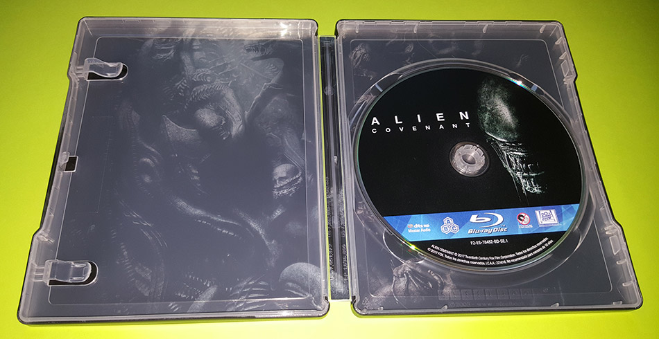Fotografías del Steelbook de Alien: Covenant en Blu-ray 16