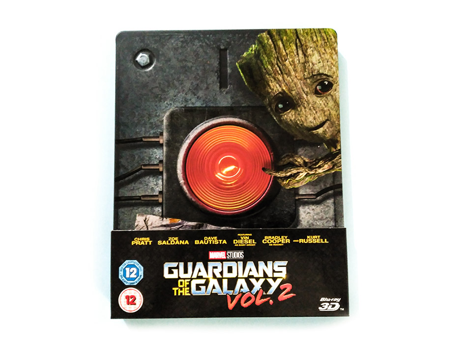 Fotografías del Steelbook de Guardianes de la Galaxia Vol. 2 (UK) 1