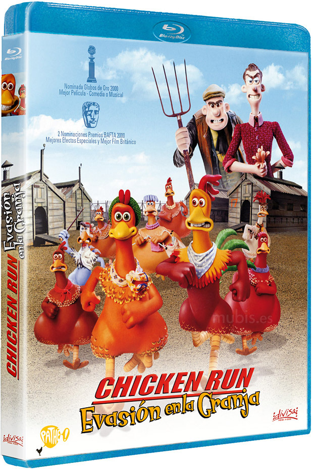 Detalles del Blu-ray de Chicken Run: Evasión en la Granja 1
