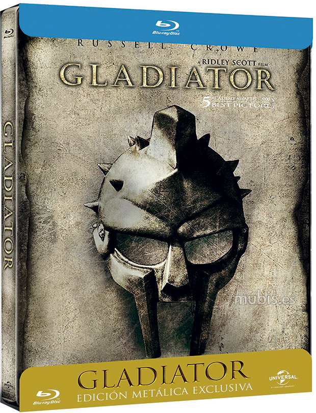 Desvelada la carátula del Blu-ray de Gladiator - Edición Metálica 1