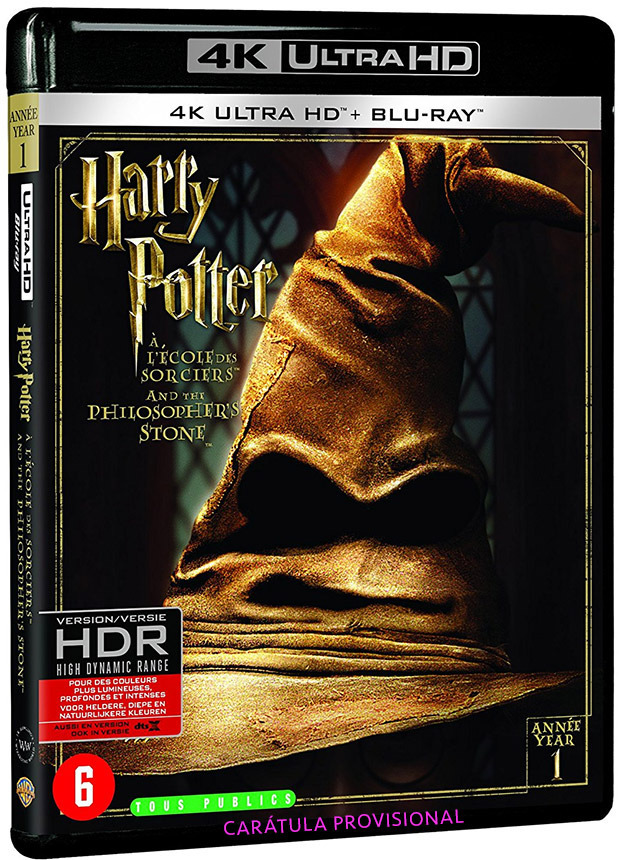 Harry Potter y la Piedra Filosofal Ultra HD Blu-ray 1