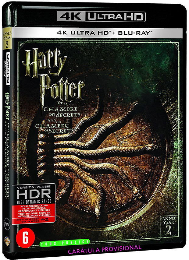 Harry Potter y la Cámara Secreta Ultra HD Blu-ray 2