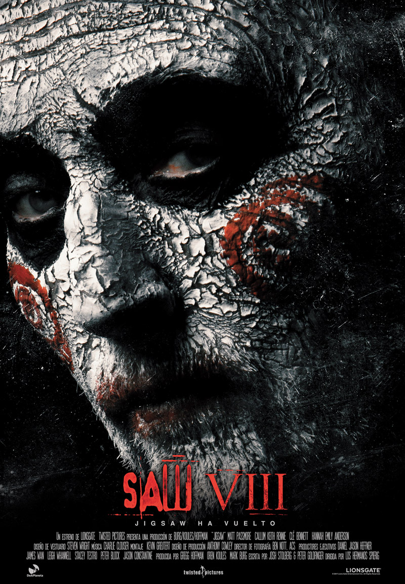 Tráiler oficial de Saw VIII y póster final