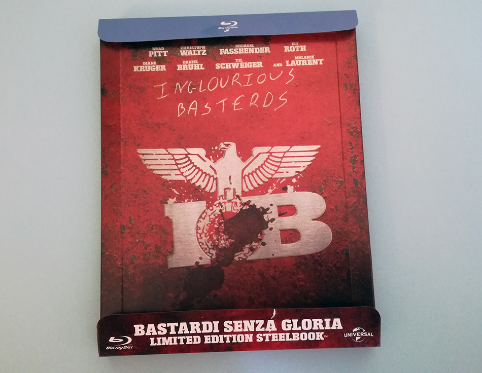 Fotografías del Steelbook de Malditos Bastardos en Blu-ray (Italia) 1