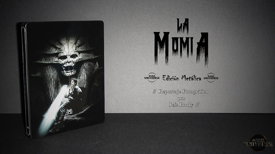 Fotografías del Steelbook de La Momia en Blu-ray 3D y 2D 1