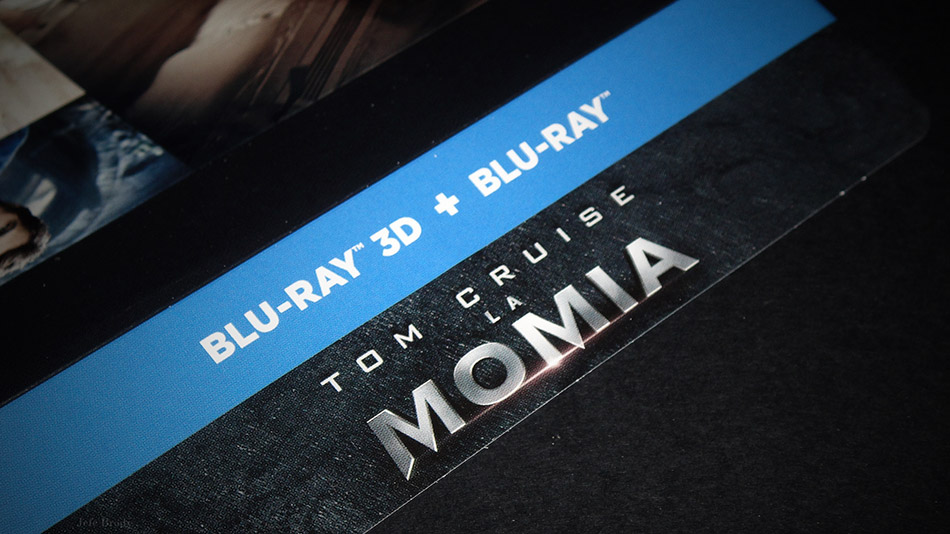 Fotografías del Steelbook de La Momia en Blu-ray 3D y 2D 2