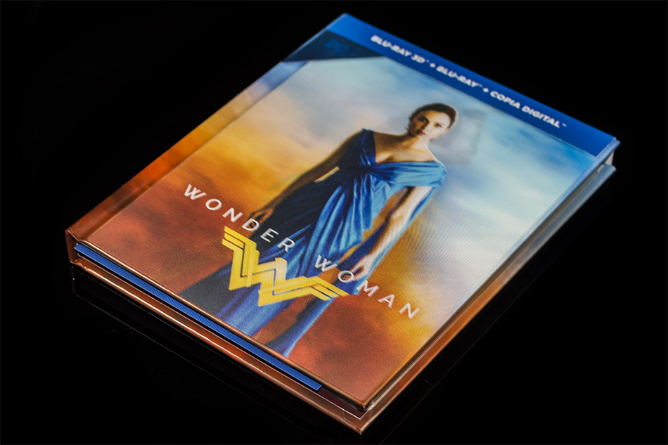 Fotografías del Digibook de Wonder Woman en Blu-ray 3D y 2D 4