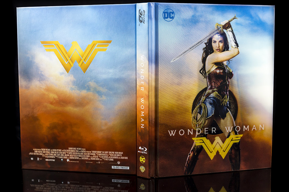 Fotografías del Digibook de Wonder Woman en Blu-ray 3D y 2D 10