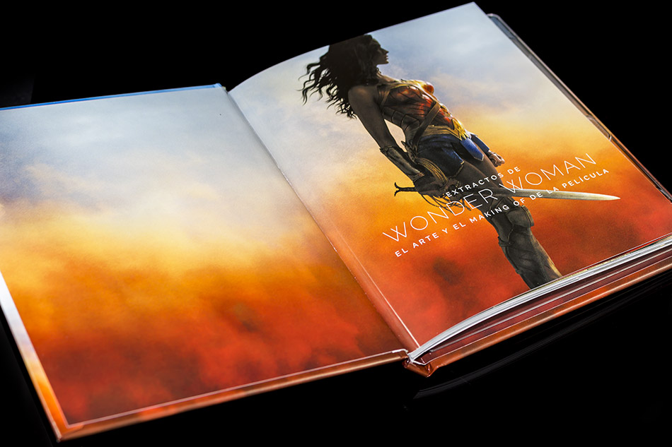 Fotografías del Digibook de Wonder Woman en Blu-ray 3D y 2D 11