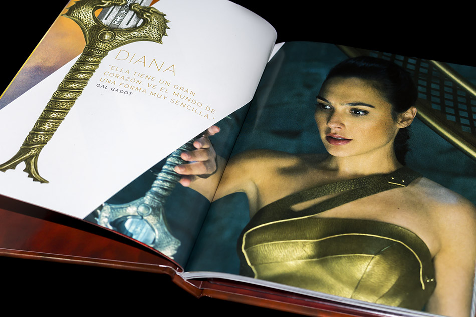 Fotografías del Digibook de Wonder Woman en Blu-ray 3D y 2D 12
