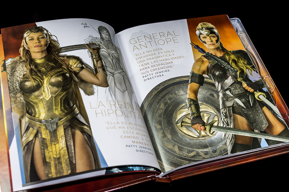 Fotografías del Digibook de Wonder Woman en Blu-ray 3D y 2D 13