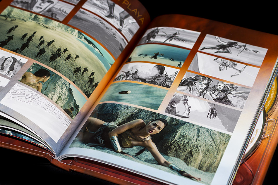 Fotografías del Digibook de Wonder Woman en Blu-ray 3D y 2D 16