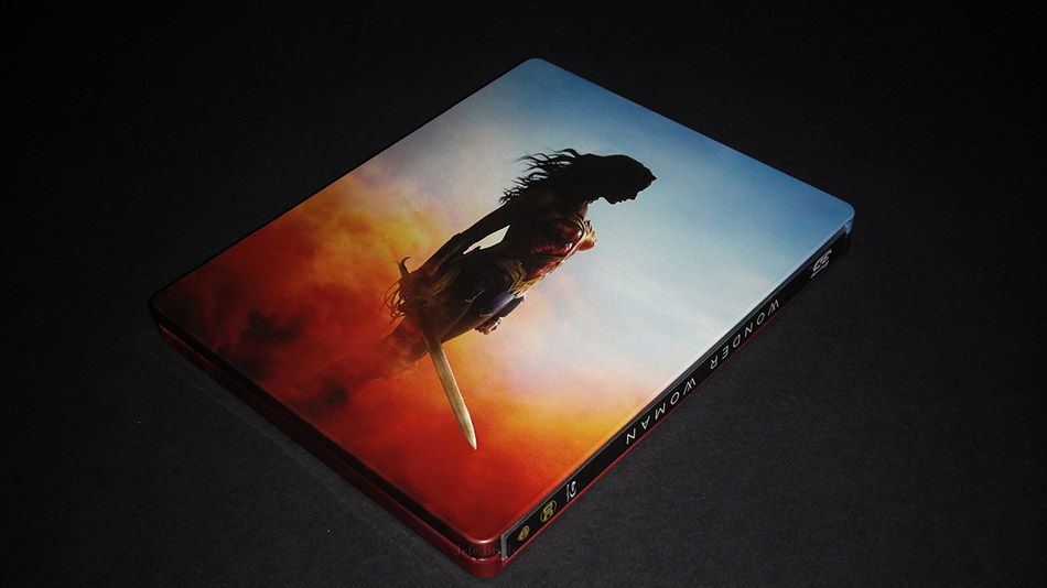 Fotografías del Steelbook de Wonder Woman en Blu-ray 3D y 2D 4